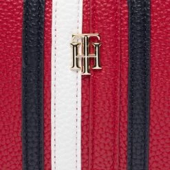 Sacs Sac à Main TOMMY HILFIGER - Th Element Camera Bag Corp AW0AW13178 XLG Rouge -Tommy Hilfiger Soldes 02 8720641960458 pa