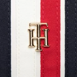 Sacs Sac à Main Tommy Hilfiger - Poppy Tote White Corp AW0AW13169 YBI Blanc -Tommy Hilfiger Soldes 02 8720641961950 ph