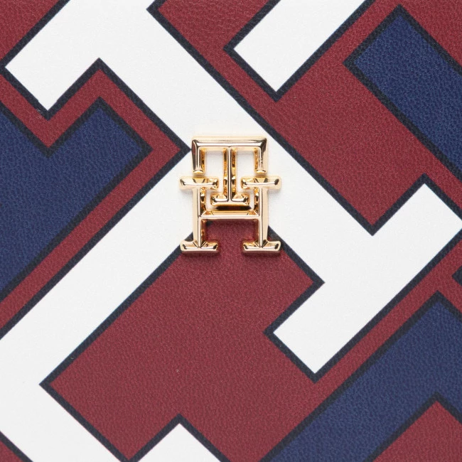 Accessoires Trousse De Toilette TOMMY HILFIGER - Iconic Tommy Washbag Mono AW0AW13664 XJS Rouge, Multicolore 4 Accessoires Trousse De Toilette TOMMY HILFIGER - Iconic Tommy Washbag Mono AW0AW13664 XJS Rouge, Multicolore – Image 2