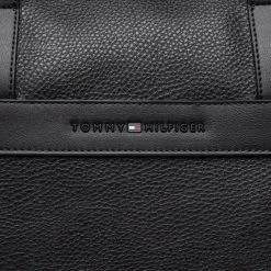 Accessoires Sac Tommy Hilfiger - Th Central Duffle AM0AM10277 BDS Noir -Tommy Hilfiger Soldes 02 8720641980524 mt