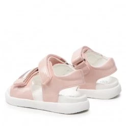 Enfant Sandales Tommy Hilfiger - Velcro Sandal T1A2-32169-0710 M Pink 302 Rose -Tommy Hilfiger Soldes 03 0000209680300 mk