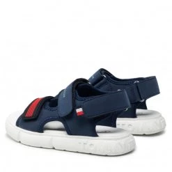 Enfant Sandales TOMMY HILFIGER - Velcro Sandal T1B2-32252-1357 S Blue 800 Bleu Marine 10 Enfant Sandales TOMMY HILFIGER - Velcro Sandal T1B2-32252-1357 S Blue 800 Bleu Marine -Tommy Hilfiger Soldes 03 0000209680683 ks