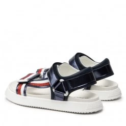 Enfant Sandales Tommy Hilfiger - T3A2-32179-0569 S Blue/Multicolor X051 Bleu Marine -Tommy Hilfiger Soldes 03 0000209681505 sw