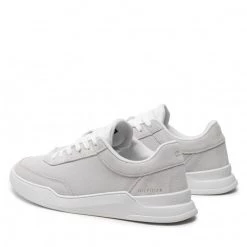 Homme Sneakers Tommy Hilfiger - Elevated Cupsole Suede FM0FM04020 Light Cast PSU Gris -Tommy Hilfiger Soldes 03 0000209900538 st