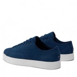 Homme Sneakers TOMMY HILFIGER - Modern Lightweight Linen Snk FM0FM04077 Twilight Indigo C5F Bleu Marine -Tommy Hilfiger Soldes 03 0000209900897 ki