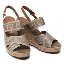 Femme Espadrilles TOMMY HILFIGER - Tommy Webbing High Wedge SandalFW0FW06355 Woodridge GXR Vert 12 Femme Espadrilles TOMMY HILFIGER - Tommy Webbing High Wedge SandalFW0FW06355 Woodridge GXR Vert -Tommy Hilfiger Soldes 03 0000209909944 kt