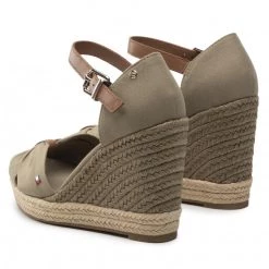 Femme Espadrilles TOMMY HILFIGER - Basic Open Toe High Wedge FW0FW04784 Woodridge GXR Vert 10 Femme Espadrilles TOMMY HILFIGER - Basic Open Toe High Wedge FW0FW04784 Woodridge GXR Vert -Tommy Hilfiger Soldes 03 0000209911565 pa