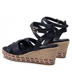 Femme Espadrilles TOMMY HILFIGER - Feminine Low Wedge Sandal FW0FW06303 Desert Sky DW5 Bleu Marine 10 Femme Espadrilles TOMMY HILFIGER - Feminine Low Wedge Sandal FW0FW06303 Desert Sky DW5 Bleu Marine -Tommy Hilfiger Soldes 03 0000209911930 ks