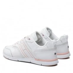 Femme Sneakers TOMMY HILFIGER - Th Lightweight Sneaker FW0FW06592 White YBR Blanc -Tommy Hilfiger Soldes 03 0000300531396 pl