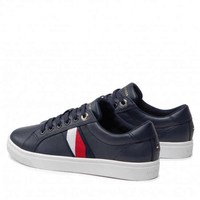 Femme Sneakers TOMMY HILFIGER - Corporate Tommy Cupsole FW0FW06605 Desert Sky DW5 Bleu Marine 5 Femme Sneakers TOMMY HILFIGER - Corporate Tommy Cupsole FW0FW06605 Desert Sky DW5 Bleu Marine – Image 3