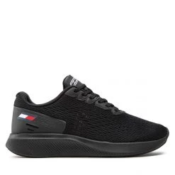 Femme Sneakers Tommy Hilfiger - Ts Sport 5 Mesh Women FC0FC00045 Black BDS Noir -Tommy Hilfiger Soldes 03 0000300531969 mt
