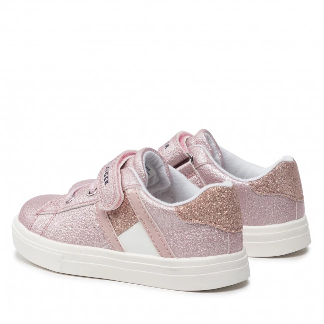 Enfant Sneakers Tommy Hilfiger - Low Cut Lace-Up /Velcro Sneaker T1A9-32298-1160 S Pink Rose 5 Enfant Sneakers Tommy Hilfiger - Low Cut Lace-Up /Velcro Sneaker T1A9-32298-1160 S Pink Rose – Image 3