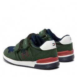 Enfant Sneakers TOMMY HILFIGER - Low Cut Velcro Sneaker T1B9-32490-1450 M Green/Blue X643 Vert 10 Enfant Sneakers TOMMY HILFIGER - Low Cut Velcro Sneaker T1B9-32490-1450 M Green/Blue X643 Vert -Tommy Hilfiger Soldes 03 0000300783504 st