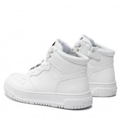 Enfant Sneakers TOMMY HILFIGER - High Top Lace-Up Sneaker T3A9-32339-1435 S White 100 Blanc -Tommy Hilfiger Soldes 03 0000300783870 st