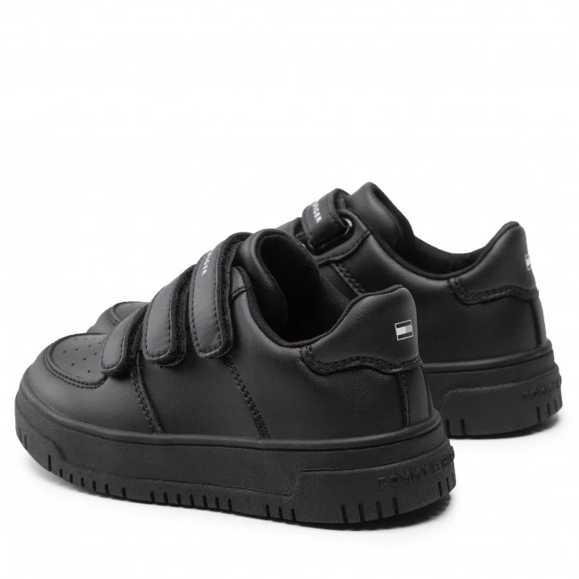 Enfant Sneakers TOMMY HILFIGER - Low Cut Velcro Sneaker T3B9-32481-1355 M Black 999 Noir 5 Enfant Sneakers TOMMY HILFIGER - Low Cut Velcro Sneaker T3B9-32481-1355 M Black 999 Noir – Image 3