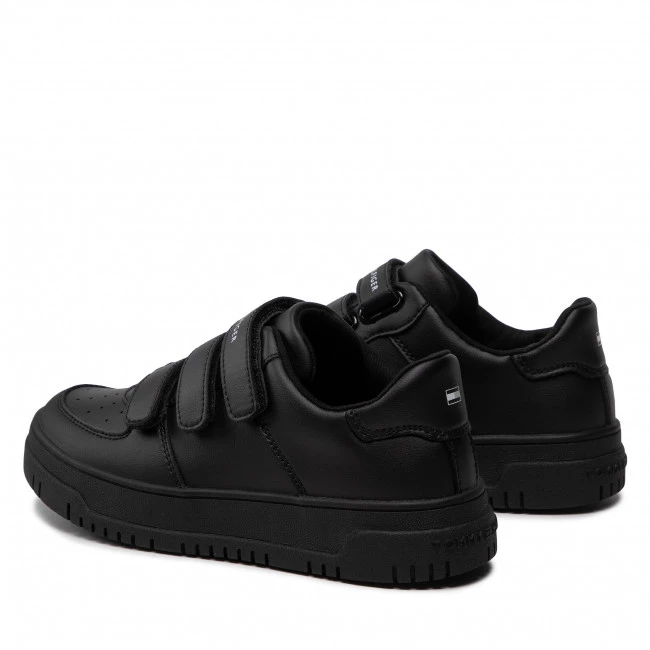 Enfant Sneakers Tommy Hilfiger - Low Cut Velcro Sneaker T3B9-32481-1355 S Black 999 Noir 5 Enfant Sneakers Tommy Hilfiger - Low Cut Velcro Sneaker T3B9-32481-1355 S Black 999 Noir – Image 3
