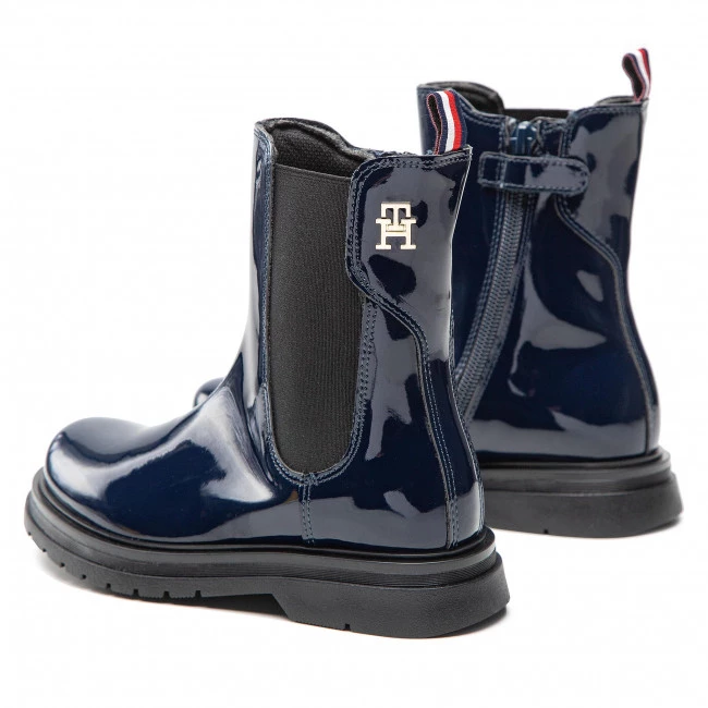 Enfant Bottes Tommy Hilfiger - Chelsea Boot T4A5-32408-0775 M Blue 800 Bleu Marine 5 Enfant Bottes Tommy Hilfiger - Chelsea Boot T4A5-32408-0775 M Blue 800 Bleu Marine – Image 3