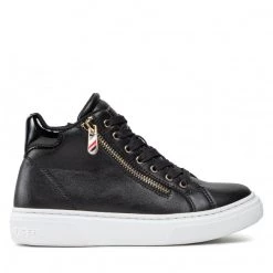 Enfant Sneakers TOMMY HILFIGER - High Top Lace-Up Sneaker T3A9-32317-1434 S Black 999 Noir 8 Enfant Sneakers TOMMY HILFIGER - High Top Lace-Up Sneaker T3A9-32317-1434 S Black 999 Noir -Tommy Hilfiger Soldes 03 0000300887080 mt