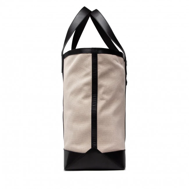 Accessoires Sac TOMMY HILFIGER - Premium Canvas Tote AM0AM09501 0F4 Beige 5 Accessoires Sac TOMMY HILFIGER - Premium Canvas Tote AM0AM09501 0F4 Beige – Image 3