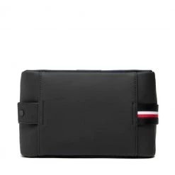 Accessoires Trousse De Toilette Tommy Hilfiger - Urban Commuter Wash Bag AM0AM09399 BDS Noir -Tommy Hilfiger Soldes 03 8720117868363 plj