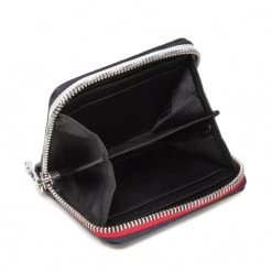 Accessoires Portefeuille Femme Petit Format TOMMY HILFIGER - Th Element Cc Holder AW0AW12075 BDS Noir -Tommy Hilfiger Soldes 03 8720117922577 bs