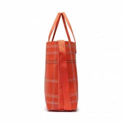 Sacs Sac à Main Tommy Hilfiger - Iconic Tommy Tote Check AW0AWI2311 0JH Orange -Tommy Hilfiger Soldes 03 8720641019644 ts