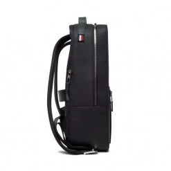 Accessoires Sac à Dos Tommy Hilfiger - Business Leather Backpack AM0AM10478 BDS Noir -Tommy Hilfiger Soldes 03 8720641961806 plj