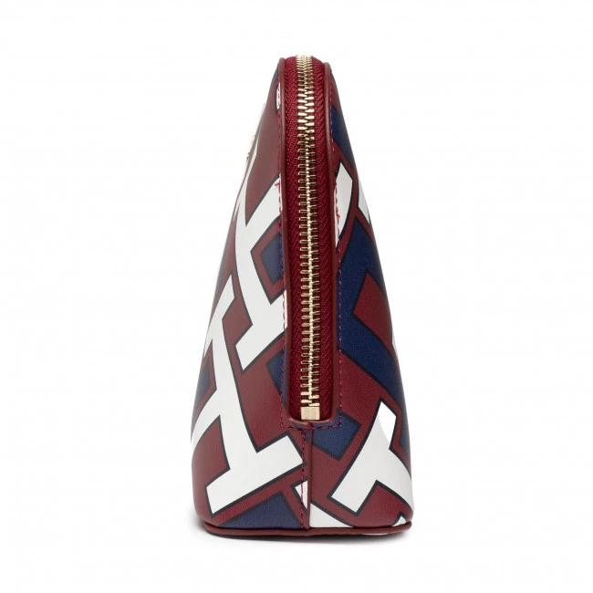 Accessoires Trousse De Toilette TOMMY HILFIGER - Iconic Tommy Washbag Mono AW0AW13664 XJS Rouge, Multicolore 5 Accessoires Trousse De Toilette TOMMY HILFIGER - Iconic Tommy Washbag Mono AW0AW13664 XJS Rouge, Multicolore – Image 3