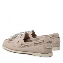 Femme Mocassins TOMMY HILFIGER - Tommy Feminine Boat Shoe FW0FW06347 Classic Beige ACI Beige -Tommy Hilfiger Soldes 03 0000209908152 mg 1