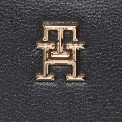 Sacs Sac à Main TOMMY HILFIGER - Tommy Life Satchel AW0AW13409 BDS Noir -Tommy Hilfiger Soldes 03 8720641959285 mg