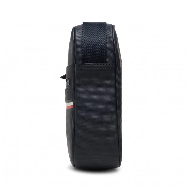 Accessoires Sacoche Tommy Hilfiger - Th Stripe Mini Reporter AM0AM10297 DW6 Bleu Marine 5 Accessoires Sacoche Tommy Hilfiger - Th Stripe Mini Reporter AM0AM10297 DW6 Bleu Marine – Image 3