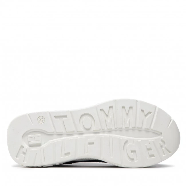 Enfant Sneakers Tommy Hilfiger - Low Cut Sneaker T3B4-32246-0735 M Blue 800 Bleu Marine 6 Enfant Sneakers Tommy Hilfiger - Low Cut Sneaker T3B4-32246-0735 M Blue 800 Bleu Marine – Image 4