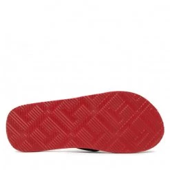 Homme Tongs Tommy Hilfiger - Massage Footbed Beach Sandal FM0FM03979 Desert Sky DW5 Bleu Marine -Tommy Hilfiger Soldes 04 0000209896886 bs