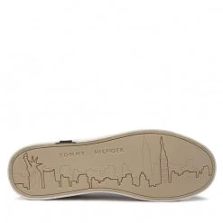 Homme Sneakers Tommy Hilfiger - Modern Vulc Corporate Leather FM0FM04036 Desert Sky DW5 Bleu Marine -Tommy Hilfiger Soldes 04 0000300529270 st