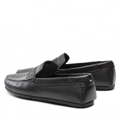 Homme Mocassins TOMMY HILFIGER - Printed Hilfiger Leather Driver FM0FM04113 Black BDS Noir 10 Homme Mocassins TOMMY HILFIGER - Printed Hilfiger Leather Driver FM0FM04113 Black BDS Noir -Tommy Hilfiger Soldes 04 0000300529799 plj