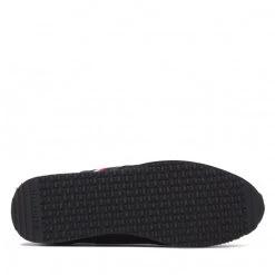 Homme Sneakers Tommy Hilfiger - Iconic Sock Runner Mix FM0FM04137 Black BDS Noir -Tommy Hilfiger Soldes 04 0000300530177 pl
