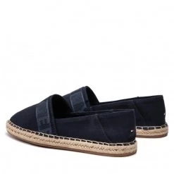 Femme Espadrilles TOMMY HILFIGER - Webbing Espadrille FW0FW06434 Desert Sky DW5 Bleu Marine -Tommy Hilfiger Soldes 04 0000300530740 ph