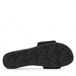 Femme Espadrilles TOMMY HILFIGER - Th Textured Flat Sandal FW0FW06438 Black BDS Noir -Tommy Hilfiger Soldes 04 0000300530764 mk