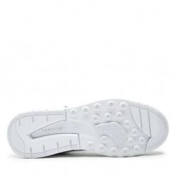 Femme Sneakers TOMMY HILFIGER - High Cut Basket Sneaker FW0FW06522 White YBR Blanc -Tommy Hilfiger Soldes 04 0000300530962 sw