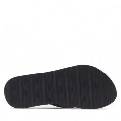 Femme Tongs TOMMY HILFIGER - Webbing Flat Beach Sandal FW0FW06527 Desert Sky DW5 Bleu Marine -Tommy Hilfiger Soldes 04 0000300531037 pl