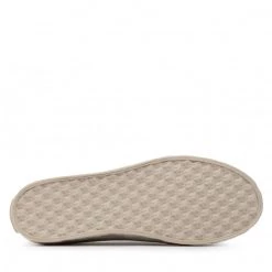 Femme Sneakers TOMMY HILFIGER - Essential Th Leather Sneaker FW0FW06556 Feather White AF4 Beige -Tommy Hilfiger Soldes 04 0000300531259 mk