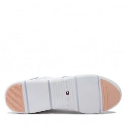 Femme Sneakers TOMMY HILFIGER - Th Lightweight Sneaker FW0FW06592 White YBR Blanc -Tommy Hilfiger Soldes 04 0000300531396 pl