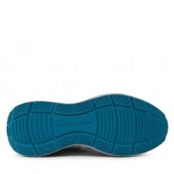 Femme Sneakers Tommy Hilfiger - Feminnie Material Mix Runner FW0FW06593 Breezy Blue C1O Blanc -Tommy Hilfiger Soldes 04 0000300531419 mk