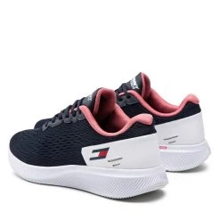 Femme Sneakers TOMMY HILFIGER - Ts Sport 5 Mesh Women FC0FC00045 Desert Sky DW5 Bleu Marine -Tommy Hilfiger Soldes 04 0000300531983 mt