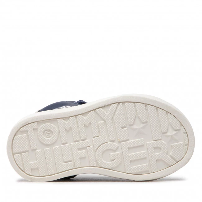 Enfant Sneakers Tommy Hilfiger - High Top Lace-Up T1B9-32459-1431 M Blue/White X007 Bleu Marine 6 Enfant Sneakers Tommy Hilfiger - High Top Lace-Up T1B9-32459-1431 M Blue/White X007 Bleu Marine – Image 4