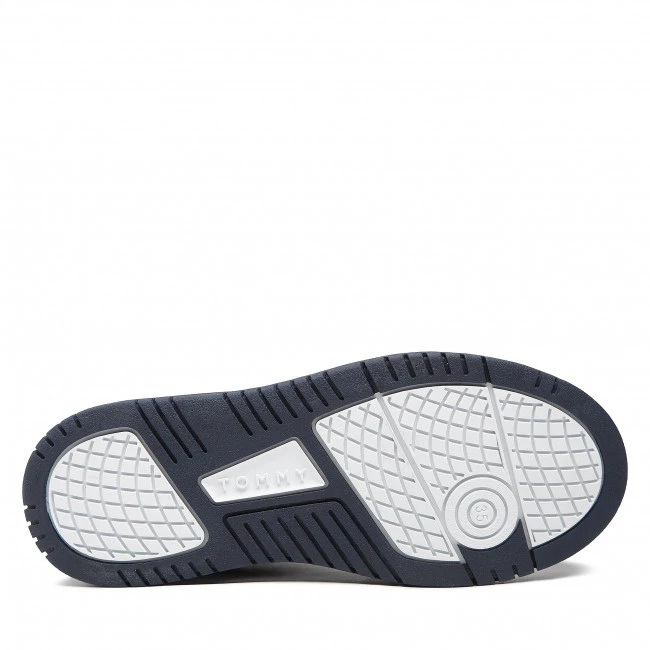 Enfant Sneakers TOMMY HILFIGER - High Top Lace-Up Sneaker T3B9-32485-1351 S Blue 800 Bleu Marine 6 Enfant Sneakers TOMMY HILFIGER - High Top Lace-Up Sneaker T3B9-32485-1351 S Blue 800 Bleu Marine – Image 4