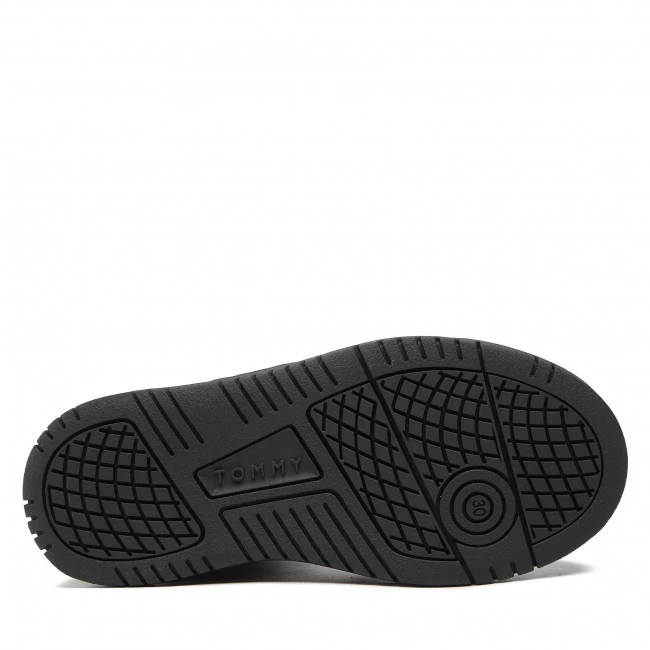Enfant Sneakers TOMMY HILFIGER - High Top Lace-Up Sneaker T3B9-32487-1475 M Black 999 Noir 6 Enfant Sneakers TOMMY HILFIGER - High Top Lace-Up Sneaker T3B9-32487-1475 M Black 999 Noir – Image 4