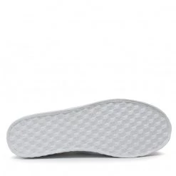 Femme Sneakers TOMMY HILFIGER - Monochromatic Vulc Sneaker FW0FW06460 White YBR Blanc -Tommy Hilfiger Soldes 04 0000209910018 mg