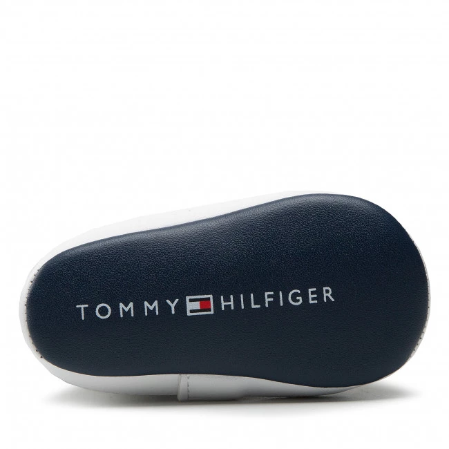 Enfant Sneakers Tommy Hilfiger - Velcro Shoe T0B4-32446-1430 White/Blue X336 Blanc 5 Enfant Sneakers Tommy Hilfiger - Velcro Shoe T0B4-32446-1430 White/Blue X336 Blanc – Image 3