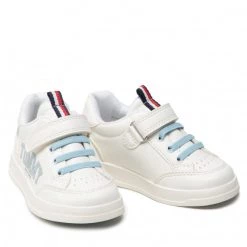 Enfant Sneakers Tommy Hilfiger - Low Cut Lace-Up T1A4-32140-1384X356 M White/Light Blue Blanc 12 Enfant Sneakers Tommy Hilfiger - Low Cut Lace-Up T1A4-32140-1384X356 M White/Light Blue Blanc -Tommy Hilfiger Soldes 05 0000209680614 fp